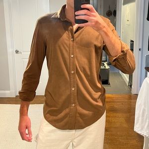 Zara Suede Shirt